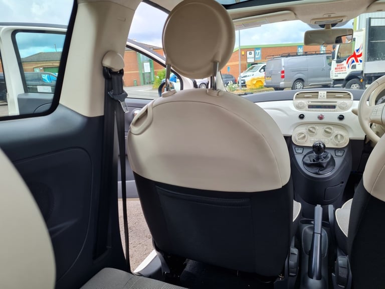 2014 Fiat 500 1.2 Lounge 3dr [Start Stop] EU6 HATCHBACK Petrol Manual