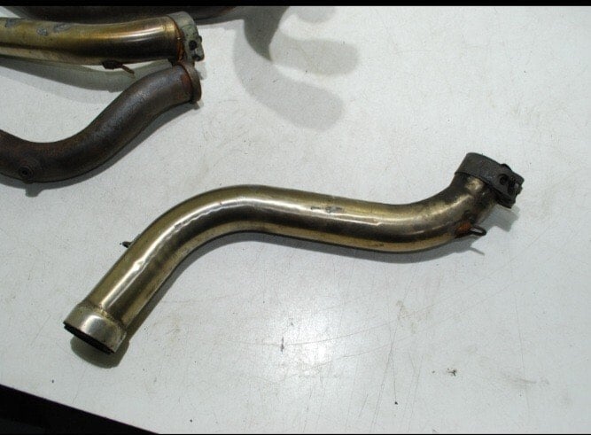 Complete Genuine Ducati Exhaust for Monster 93 to 01 with high mount link pipes