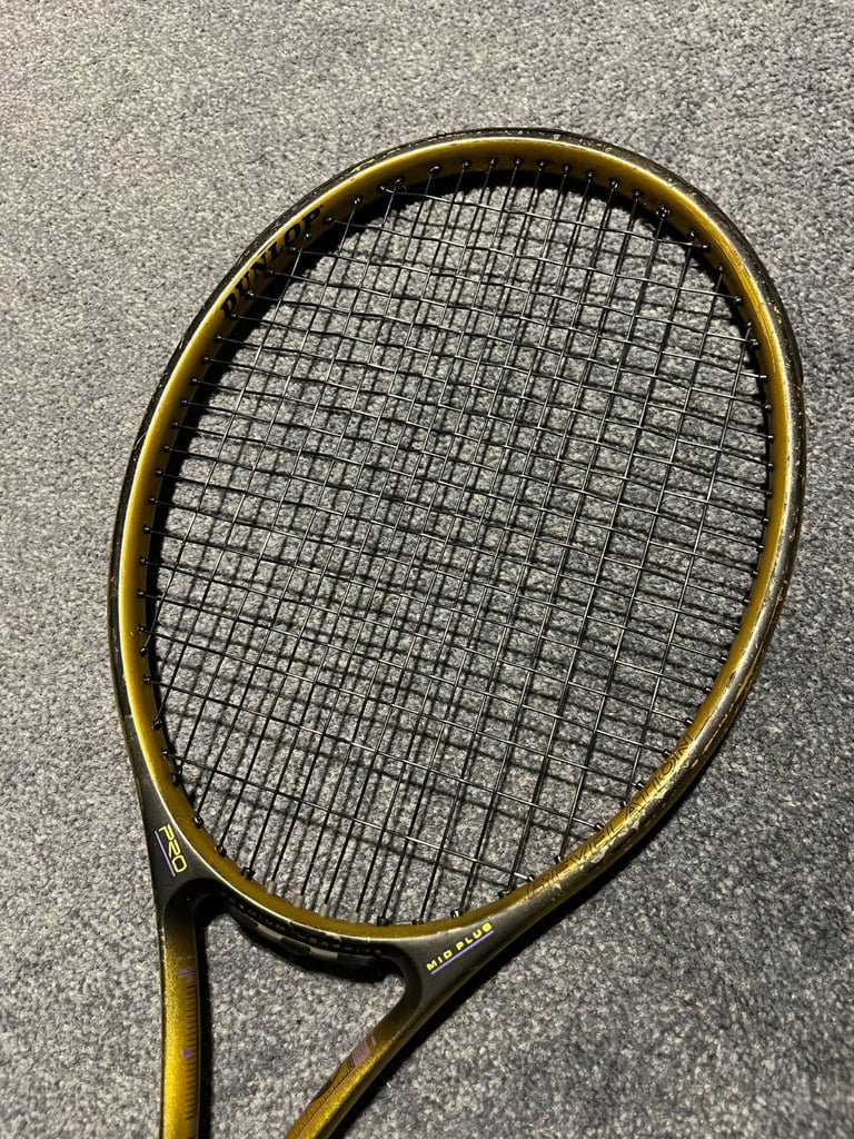 Dunlop Select Pro Revelation ISIS Premium Graphite Mid Plus Tennis Racket – Grip 3 (With Cover)