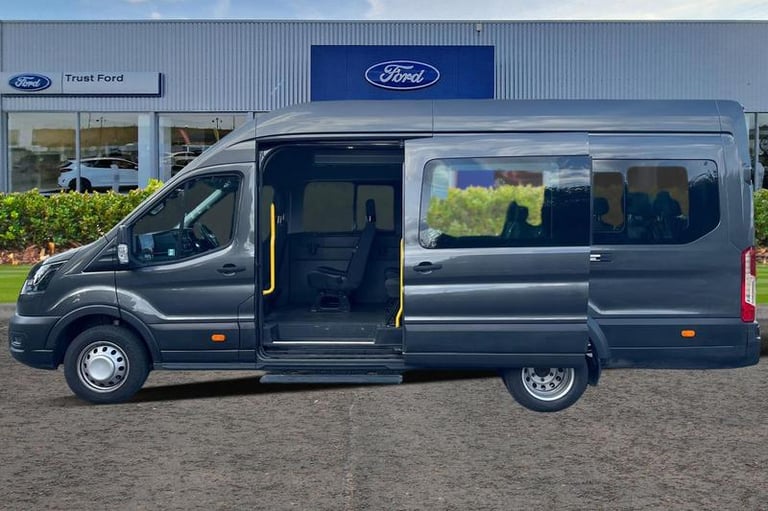 2023 Ford Transit 460 Leader AUTO L4 H3 ELWB High Roof 17 Seat Minibus RWD 2.0 EcoBlue 165ps, Min...