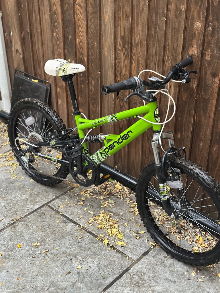 Apollo Spandex 20-Inch Full Suspension Bike For Sale