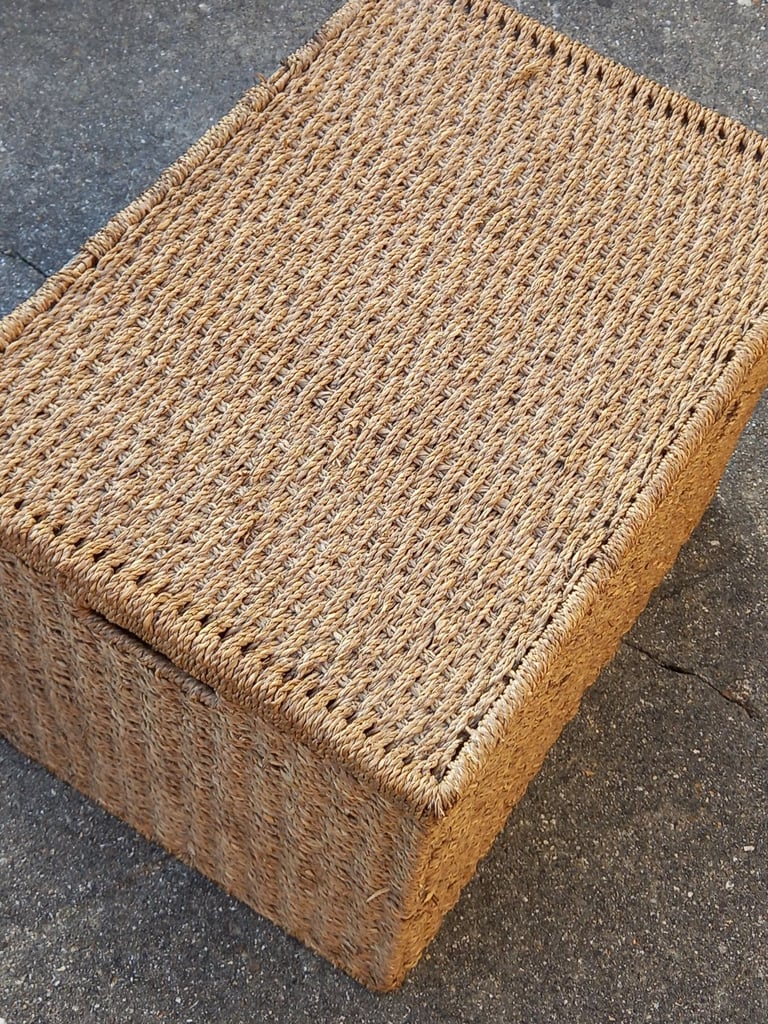 image for 2 x storage baskets with lids