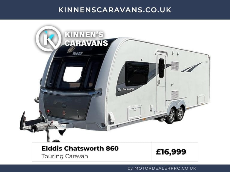 2018 Elddis Chatsworth 860 Touring Caravan – 4 Berth