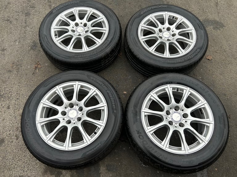 Mercedes c class 16inch alloy wheels 5x112