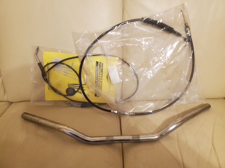 Harley davidson sportster roadster 2020 handlebars with cables