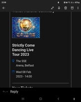 Strictly Come Dancing live Show 2023 Belfast