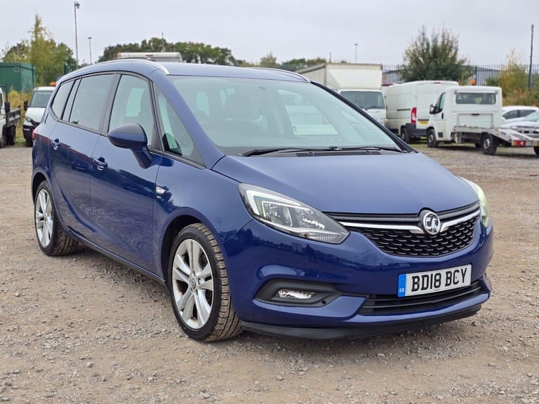 2018 Vauxhall Zafira 1.4i Turbo SRi Nav MPV 5dr Petrol Auto Euro 6 (140 ps) MPV Petrol Automatic