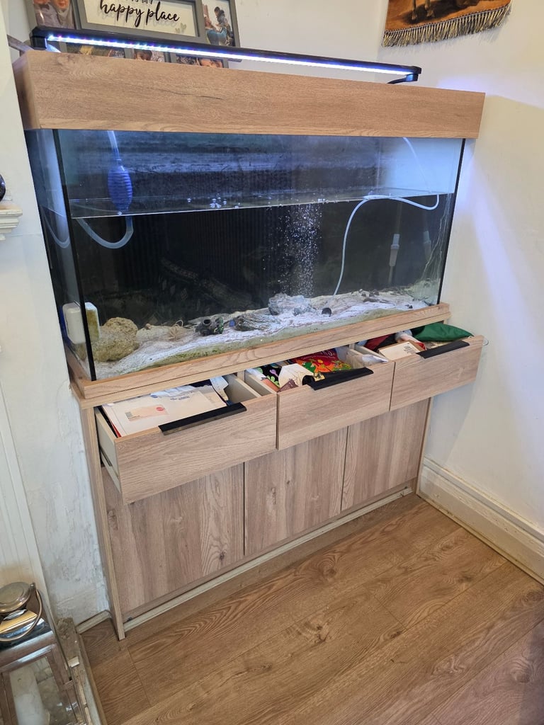 Full fish tank set up. Prestine condition.