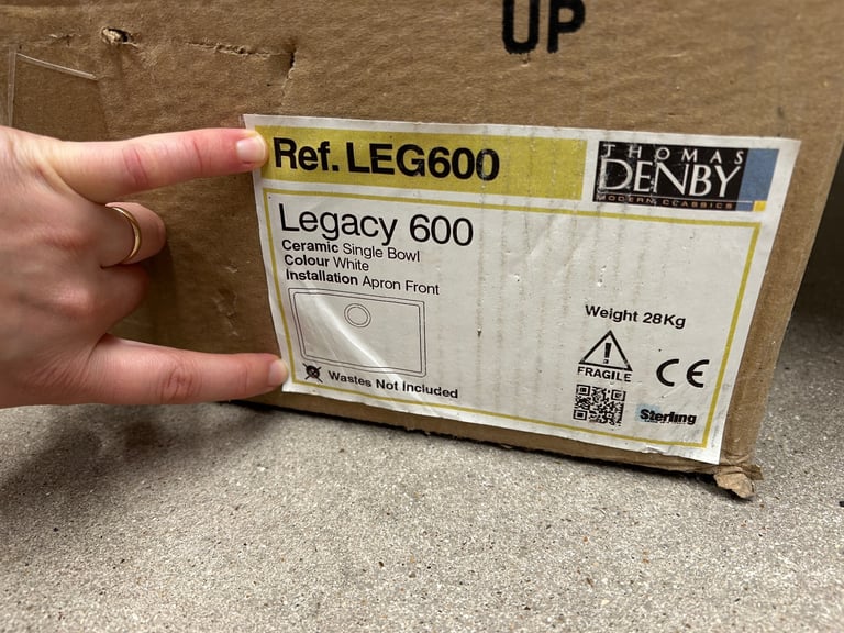 New Ceramic Sink Single Bowl