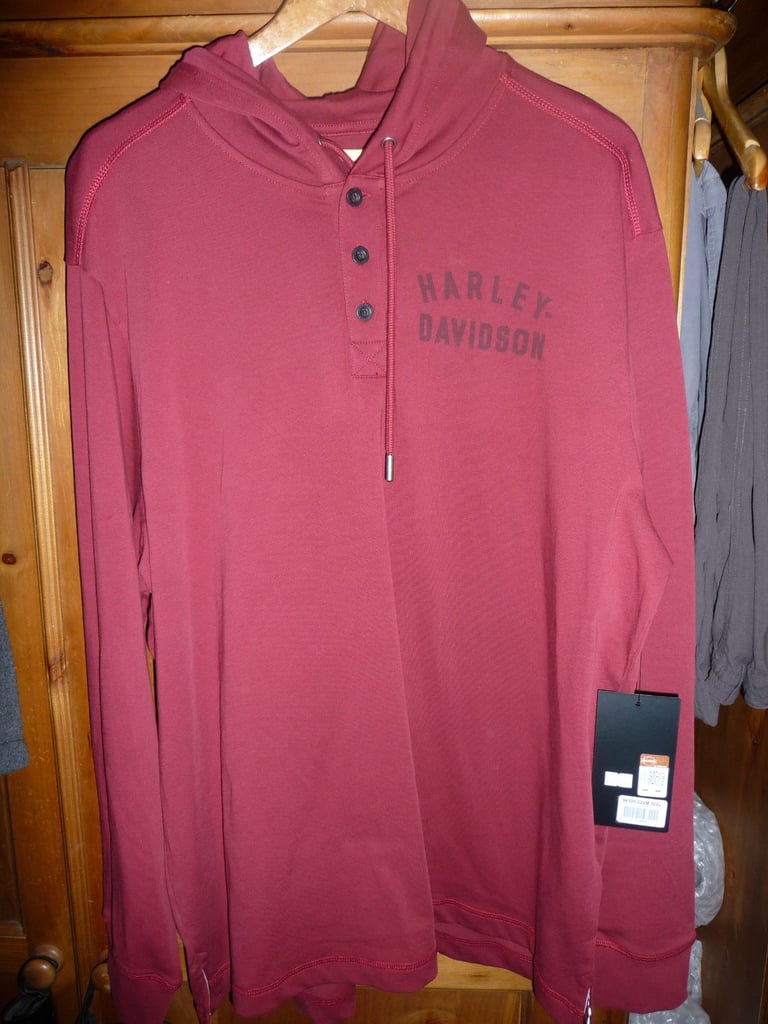 image for harley davidson hoodie new with tags size xl