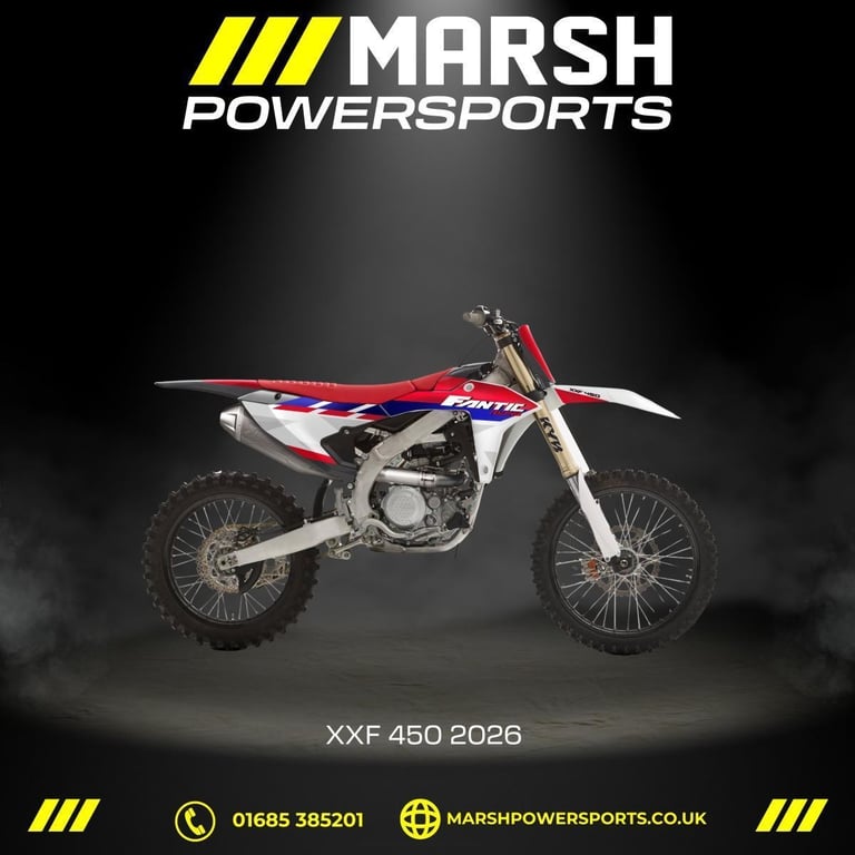 image for XXF 450 MX Race 2026 Model - Fantic Main Dealer - Reserve NOW!