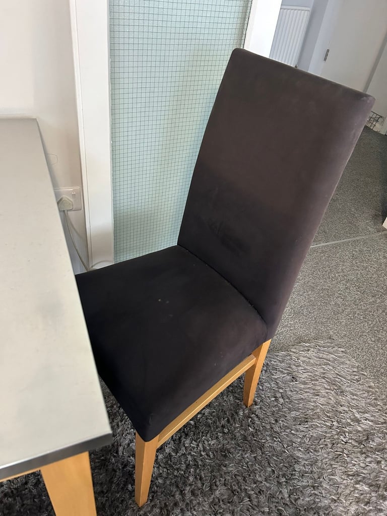 Italian Dining Table and Four Chairs