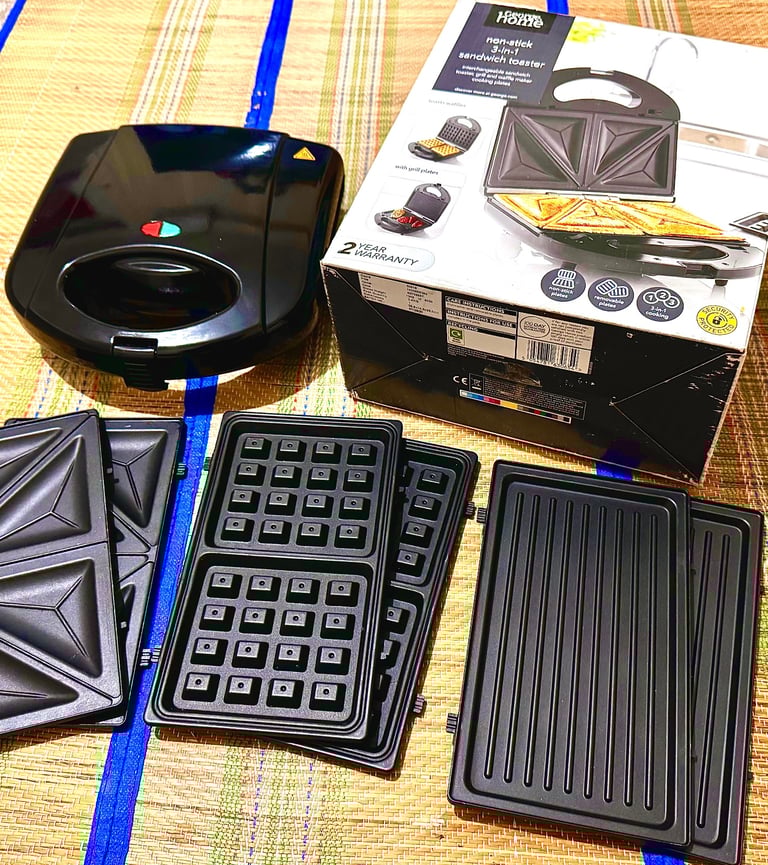 image for George Home 3-in-1 Sandwich Toaster