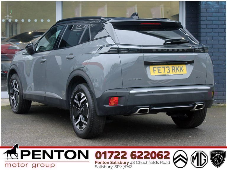 2023 Peugeot 2008 1.2 PureTech GT EAT Euro 6 (s/s) 5dr HATCHBACK Petrol Automatic