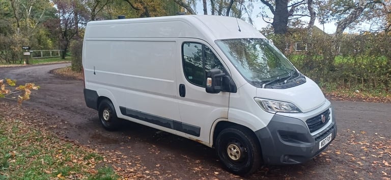 2017 Fiat Ducato Ex Bt workshop l2 h2 99k ideal camper finance available  PANEL VAN Diesel Manual