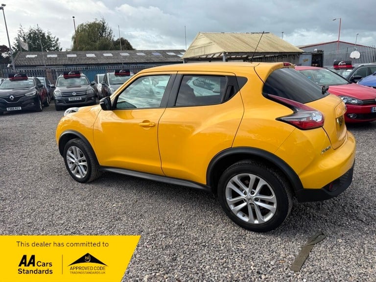 Nissan Juke ACENTA PREMIUM DIG-T+YELLOW JIKE+ULEZ COMPLAINT+REAR CAMERA+SATNAV+3