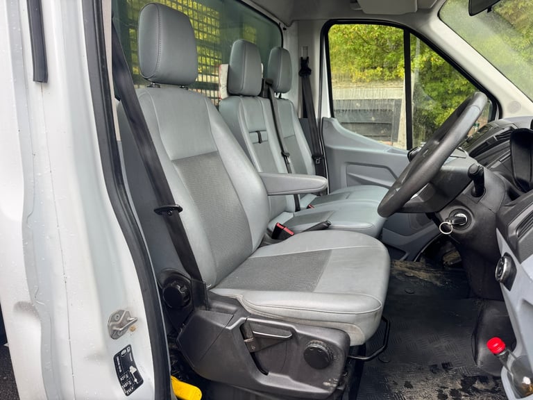 2016 (16) FORD TRANSIT 350 2.2 TDCI SINGLE CAB TIPPER + NO VAT 