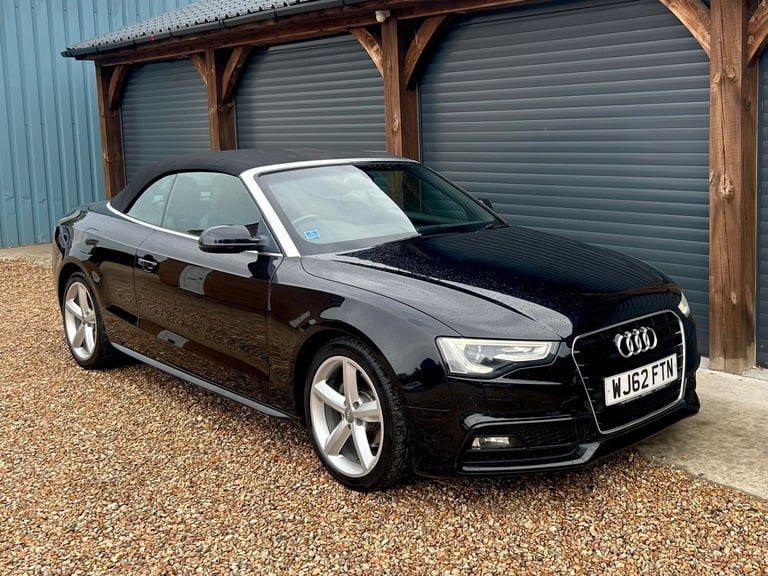 2012 Audi A5 2.0 TDI 177 S Line 2dr CONVERTIBLE Diesel Manual