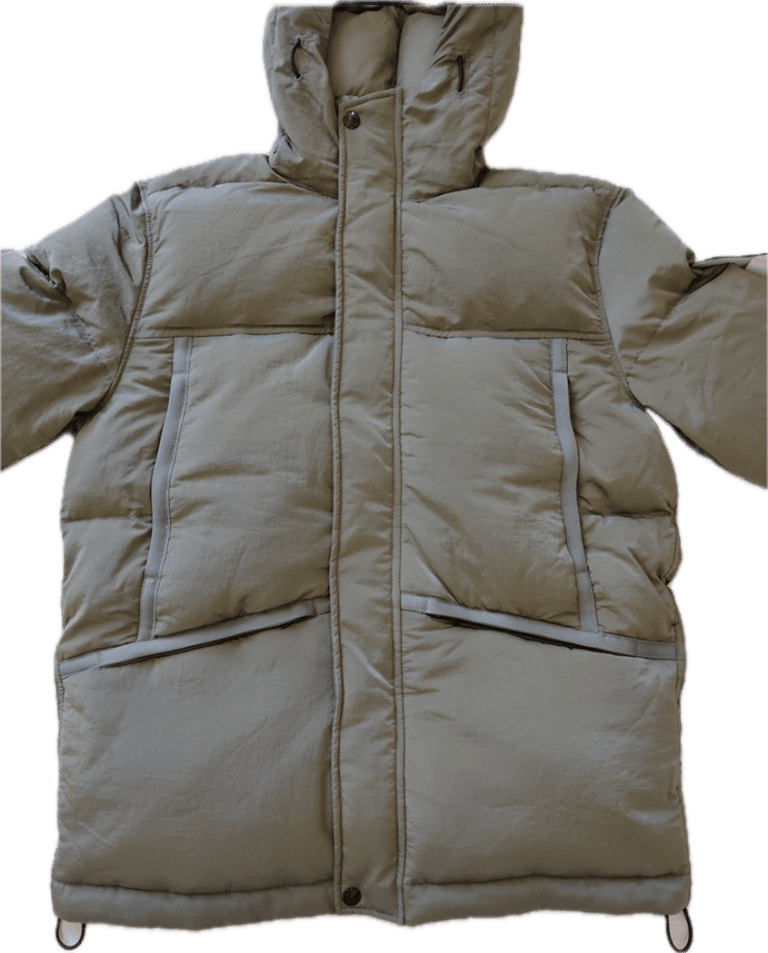 Stone island khaki green puffer jacket