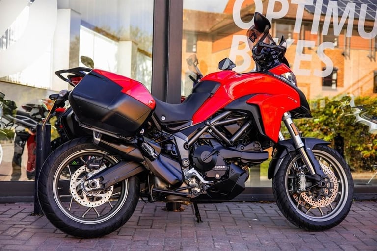 Ducati Multistrada BELTS DONE ! PANNIERS ! STUNNING