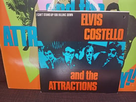 Elvis Costello and The Attractions.