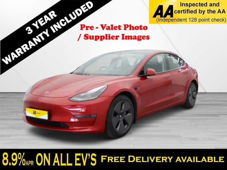 2021 Tesla Model 3 (Dual Motor) Long Range Saloon 4dr Electric Auto 4WDE (346 ps) Saloon ELECTRIC...
