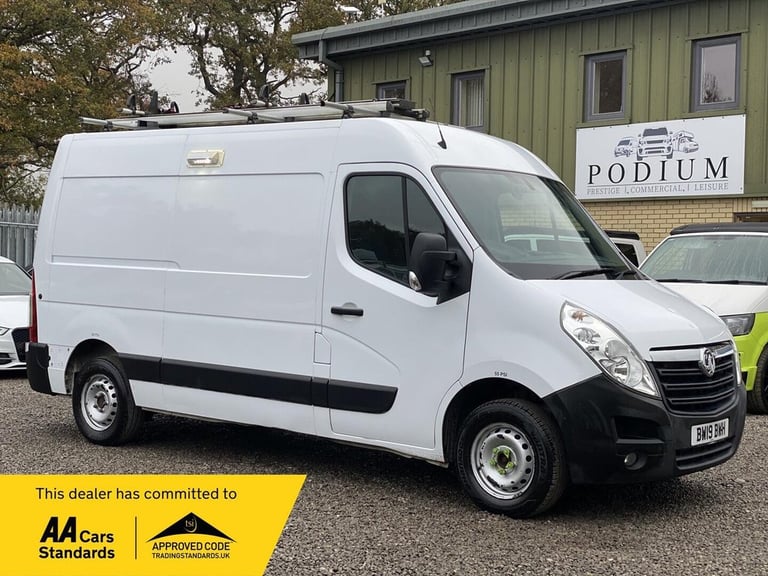 2019 Vauxhall Movano 2.3 CDTI H2 Van 130ps PANEL VAN DIESEL Manual
