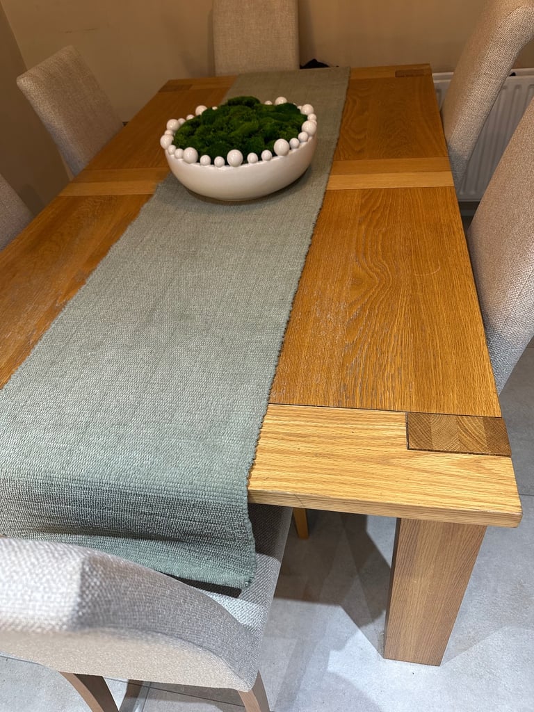 image for Solid wood dining table from Marks & Spencer‘s