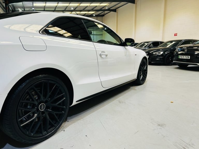 AUDI A5 2.0 TDI BLACK EDITION PLUS COUPE *ULEZ* 2 DOOR DIESEL MANUAL WHITE 2016