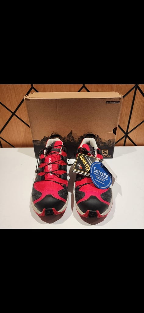 image for New Salomon men women XA pro 3D Gore Tex Ortholite Contagrip hiking waterproof shoes