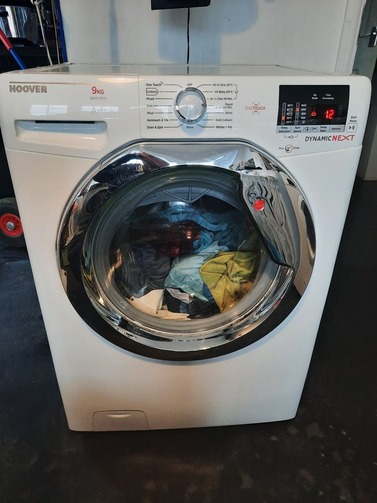 image for Immaculate Hoover 9kg washing machine-local delivery available