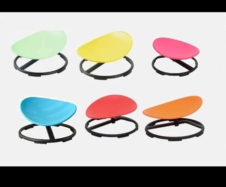 image for Swivel Chair for Kids Toddler Spin Sensory Toy with Wobble Balance Seat Physical