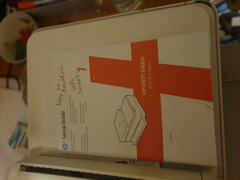 HP Envy 6400e printer