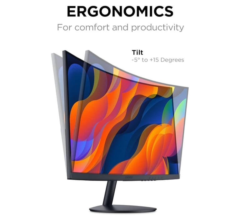 Koorui curved gaming monitor 