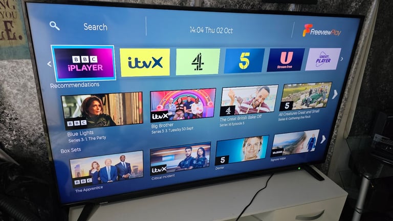 65 inch 4K Toshiba LED Smart TV 