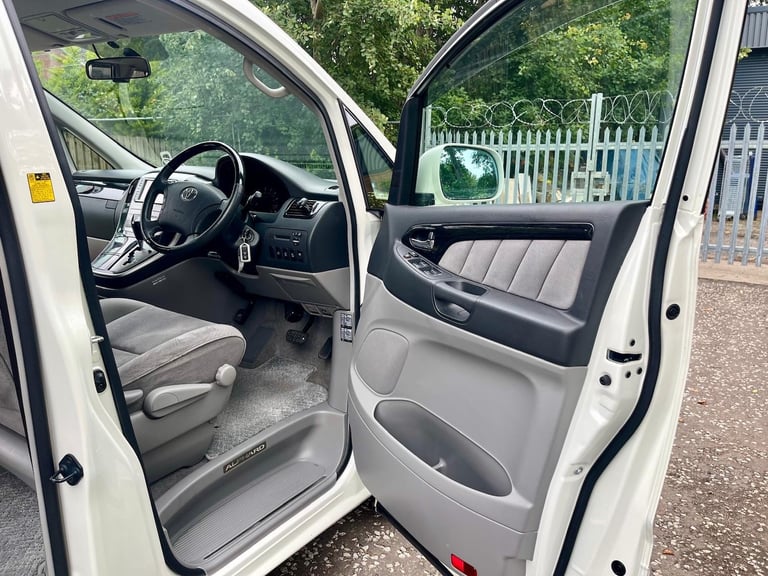 2007 Toyota Alphard FRESH IMPORT G EDITION 2.4 AUTO 8 SEATS MPV PETROL ULEZ 4/B GRADE MPV Petrol ...