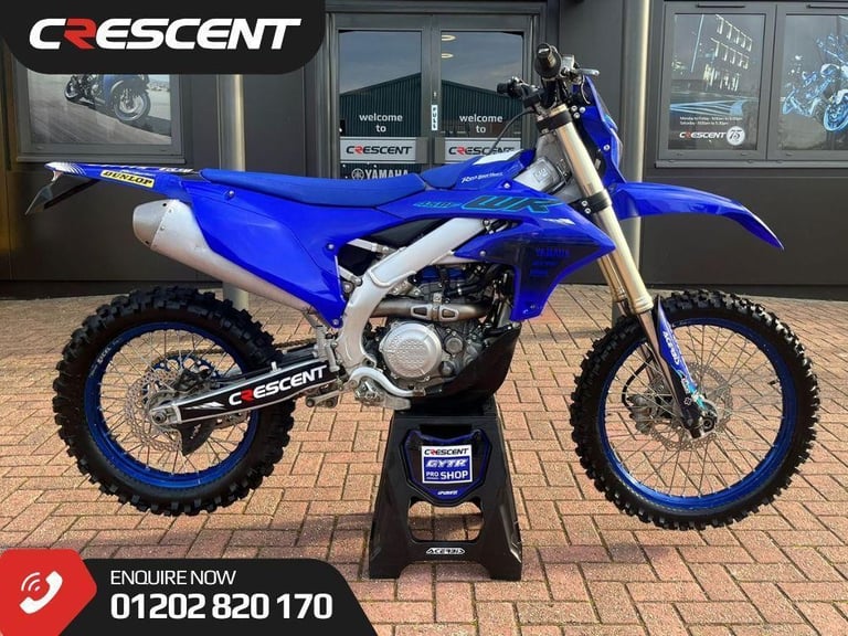 YAMAHA WR450F / WRF450 - 5693 MILES ON THE CLOCK - CRESCENT SUPPLIED