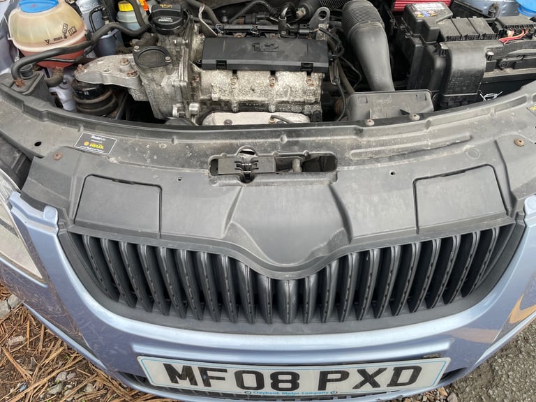 SKODA ROOMSTER 1.2 HTP PETROL MPV 08 REG SERVICE HISTORY MOT JANUARY 31ST 2026 LOW INSURANCE 45+MPG