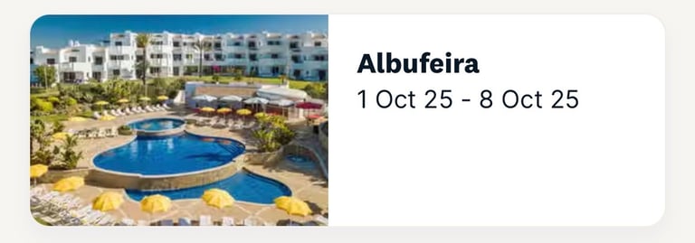 image for Holiday to Albufeira
