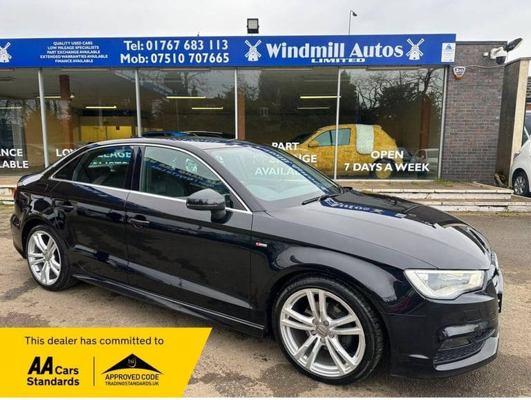 2014 Audi A3 2.0 TDI S line Saloon 4dr Diesel Manual Euro 5 (s/s) (150 ps) Saloon Diesel Manual