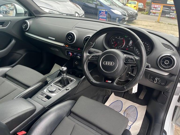 2014 Audi A3 1.4 TFSI CoD S line Euro 6 (s/s) 3dr HATCHBACK Petrol Manual