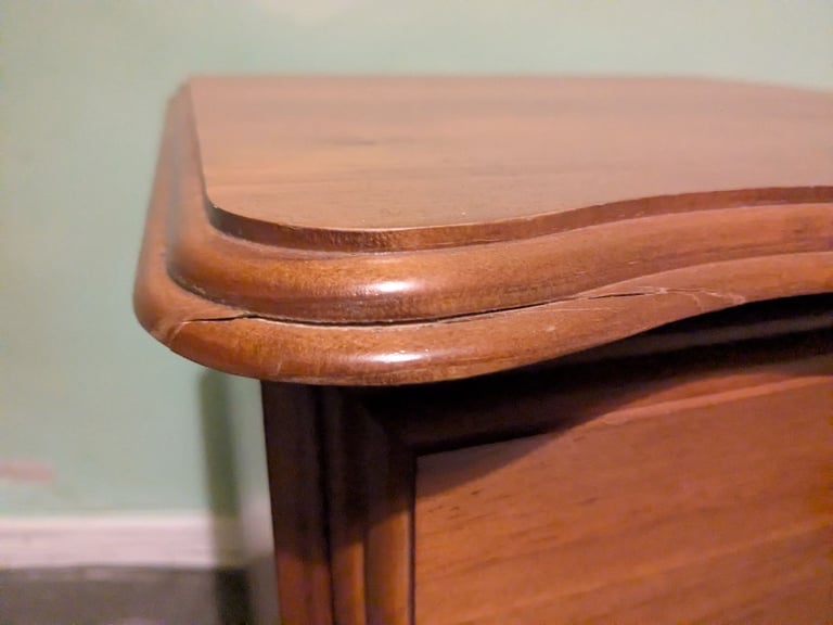 Pine bedside chest