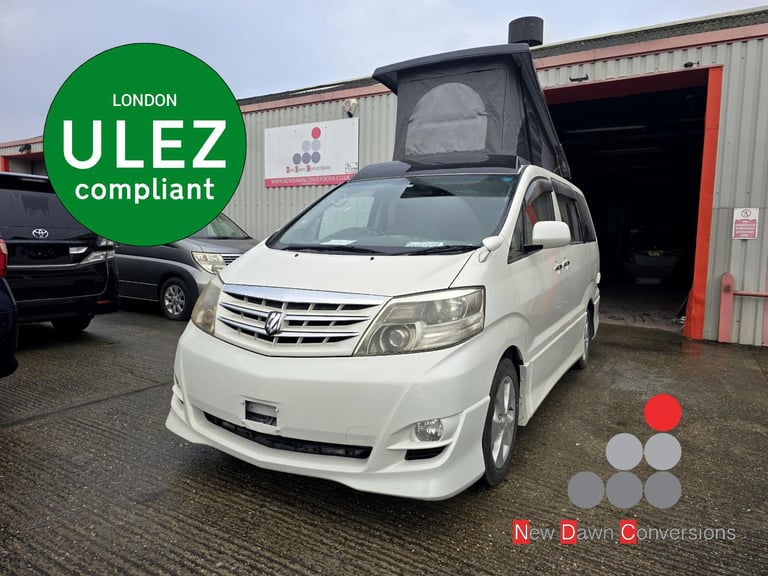 image for Toyota Alphard TOP SPEC FRESHLY IMPORTED ULEZ CAMPERVAN MOTORHOME4WD