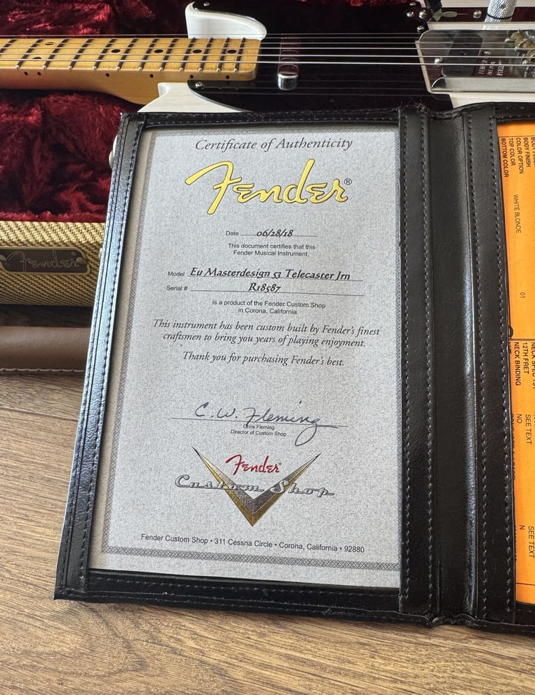Fender Custom Shop '53 Telecaster Relic Paul Waller Master Designed - Trades