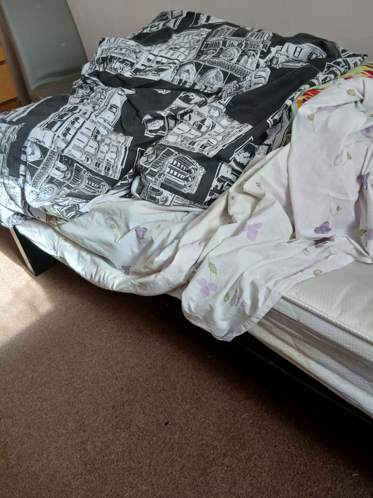 Single Ikea bed delivery available 