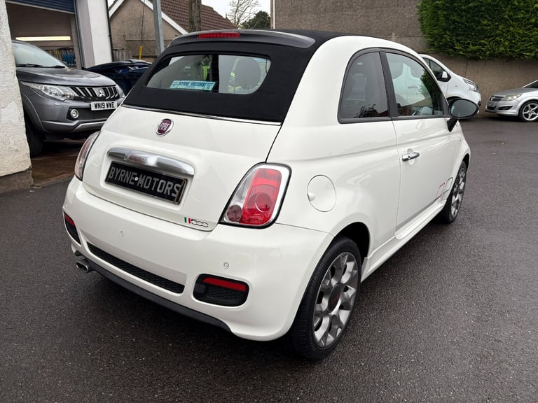 2014 Fiat 500 1.2 S Cabrio CONVERTIBLE Petrol Manual