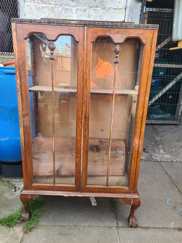 image for Antique display cabinet