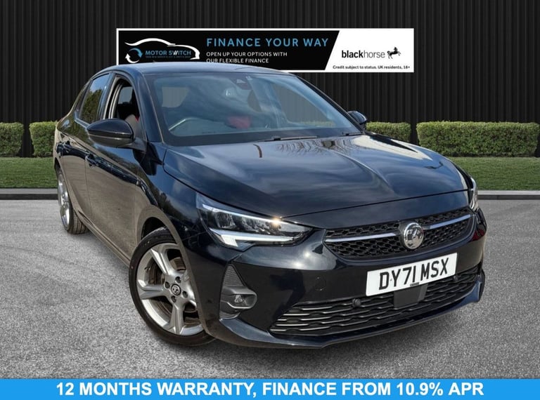 2021 71 VAUXHALL CORSA 1.2 TURBO SRI PREMIUM HATCHBACK 5DR PETROL MANUAL EURO 6 