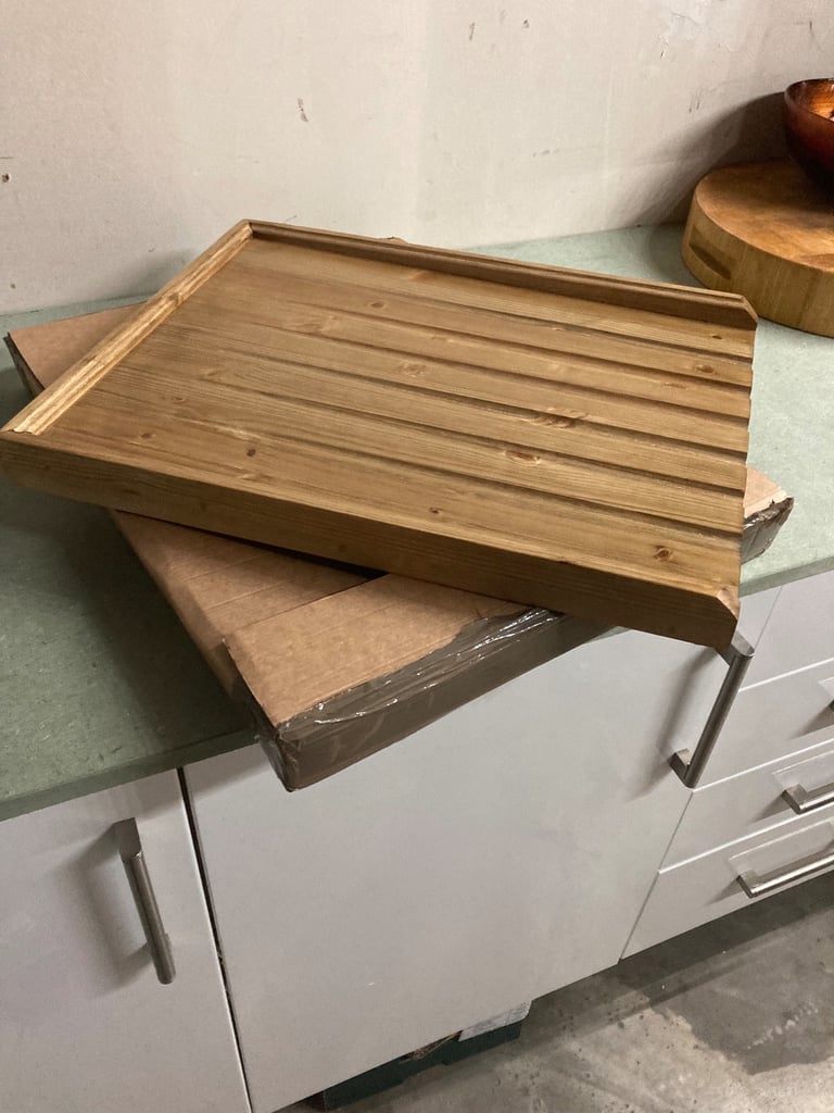 Wooden draining board large - Belfast, butler sink, New