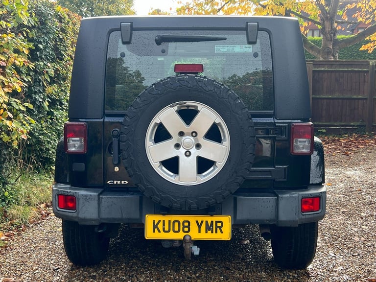 2008 Jeep Wrangler 2.8 CRD Sahara Unlimited 4dr Auto CONVERTIBLE DIESEL Automatic